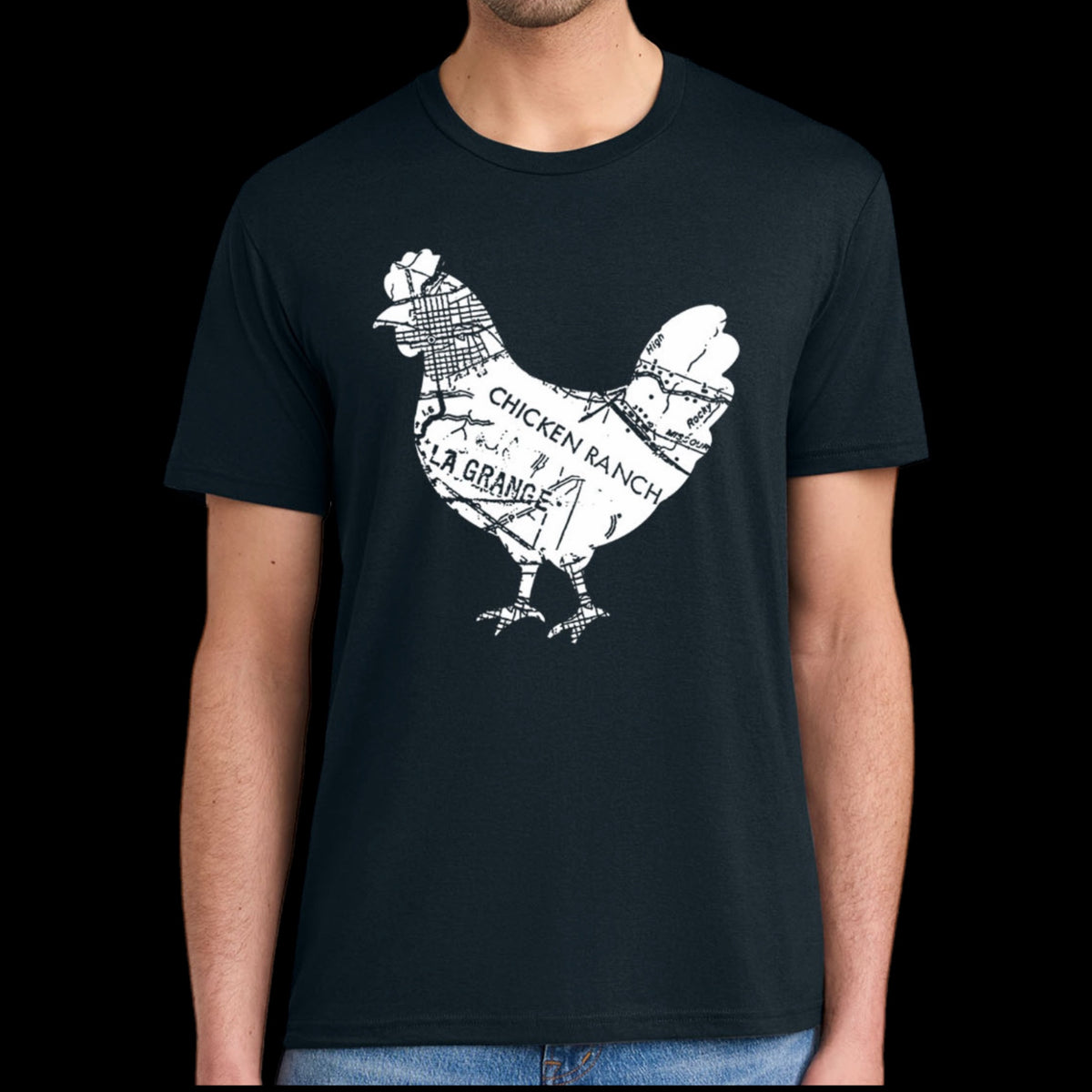 Chicken Ranch - Navy Tri-Blend