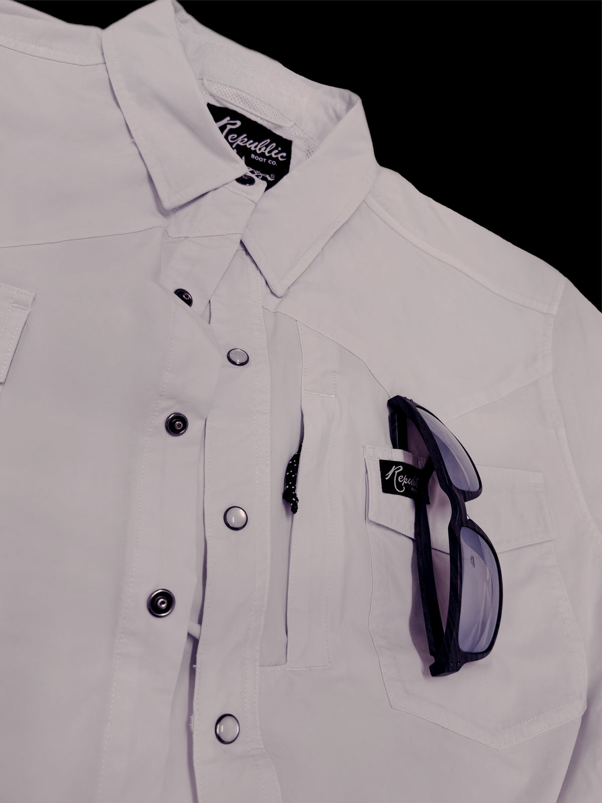 Gray Performance Shirt - Long Sleeve