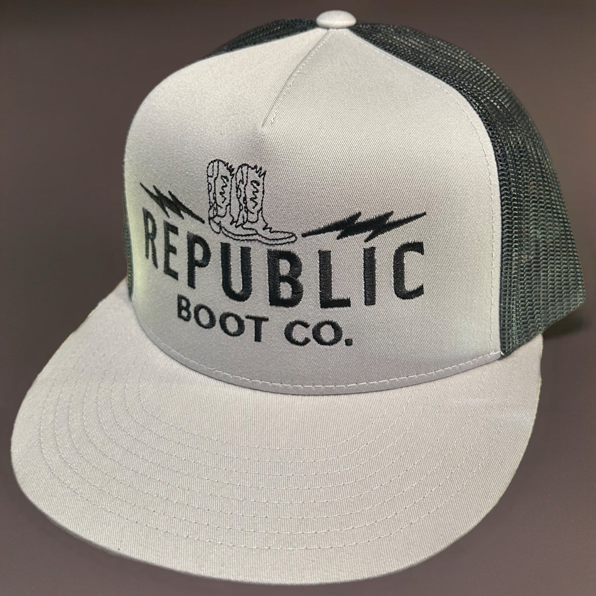 Gray Republic Alt Logo Hat