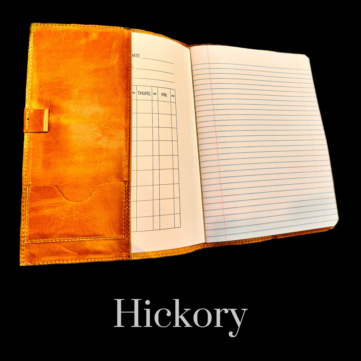 Leather Journal - Premium Hickory Calf