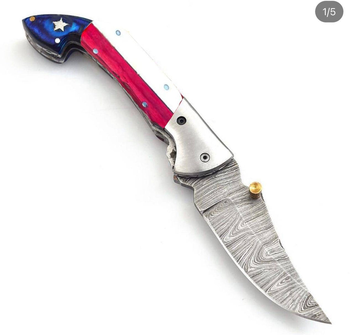 Handmade Texas Flip-Open Knife