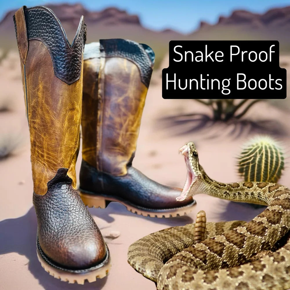 Austin (women's) - Snake Proof Bison Hunting Boot (Made to Order)