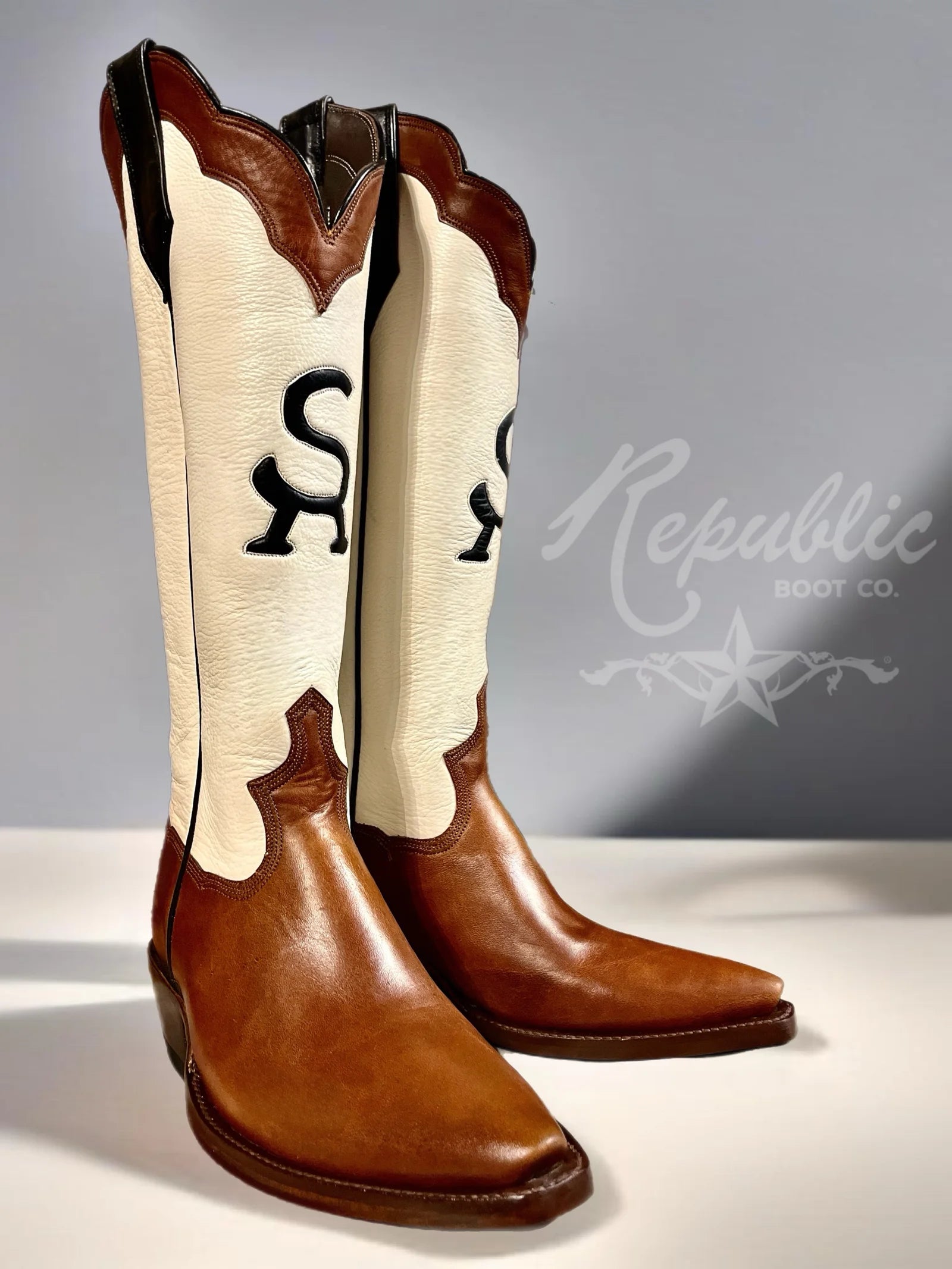 Personal artwork on Republic boots