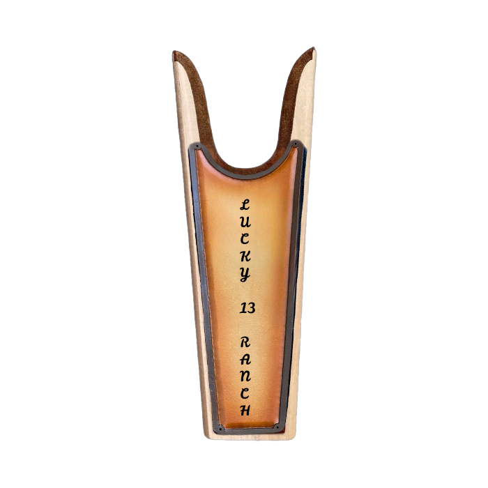 Custom Boot Jack (Hand-Tooled & Color)