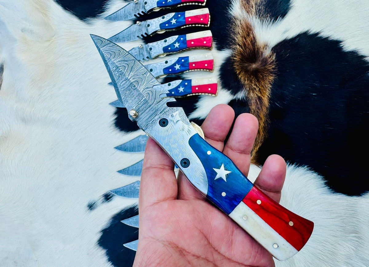 Texas Eagle Flip-Open Knife