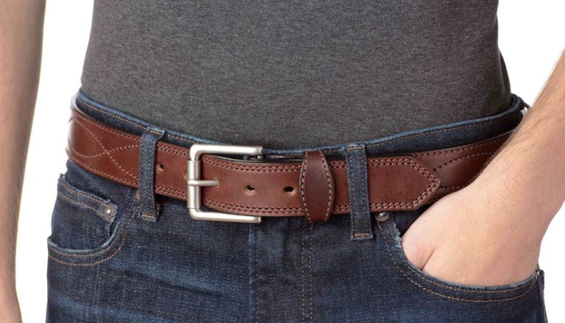 Cowboy Stitch Full Grain Belt