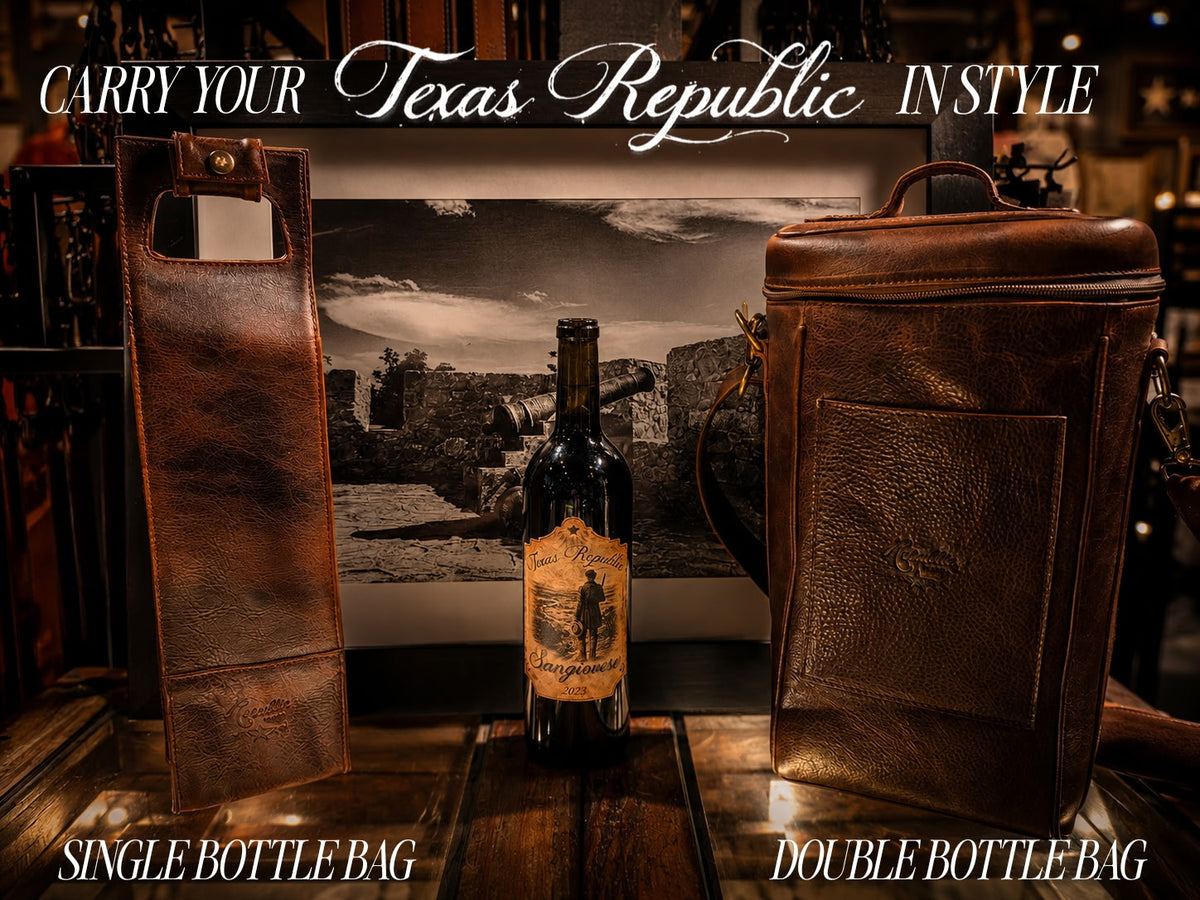 Wine Bag (Single) - Oil Tanned