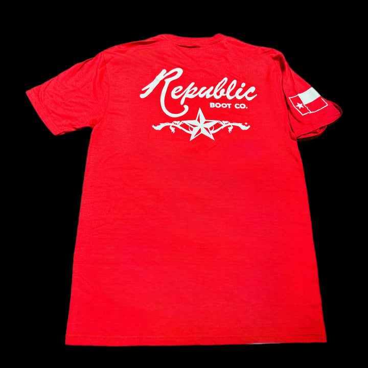 Classic Republic Boot Co -  Red - Ultra-Soft Tri-Blend