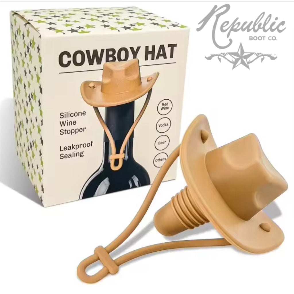 Cowboy Hat - Wine Stopper 4 Pack