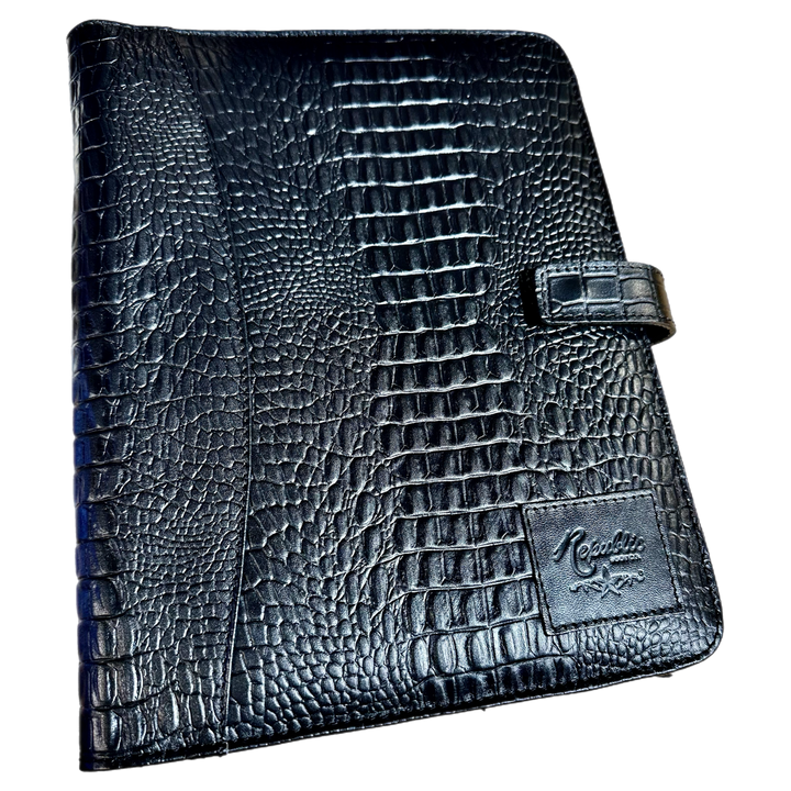 Gator Embossed Padfolio - Black
