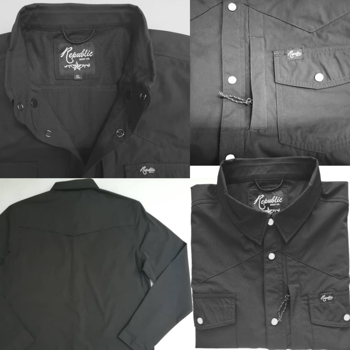 Black Performance Shirt - Long Sleeve