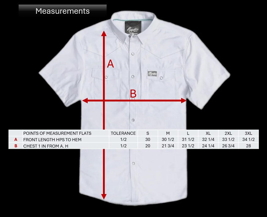 Black Performance Shirt - Short Sleeve