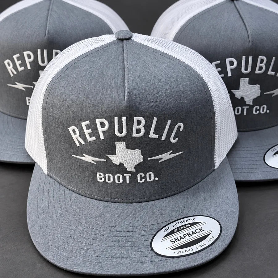 Republic Alt 2 Gray Logo Hat